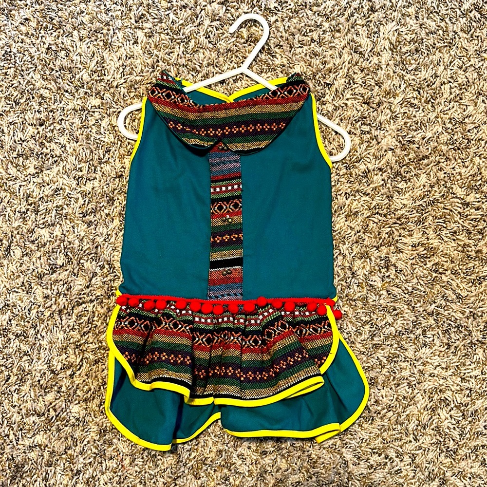 Northern Thai traditional outfit for dogs for small dogs